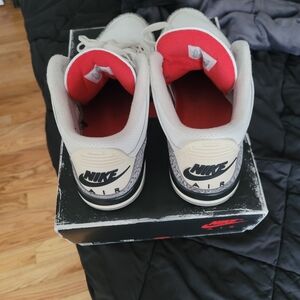 Air Jordan 3 White Cement Reimagined Size 14